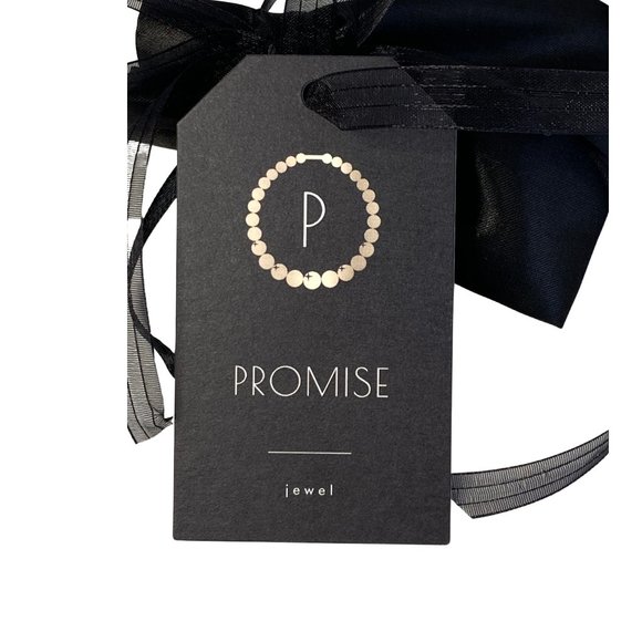 Rhema Jewels Swarovski Jet Earring - Picture 12 of 15